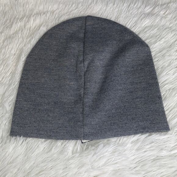 #MOSCHINO Studded Wool Beanie Gray NWT